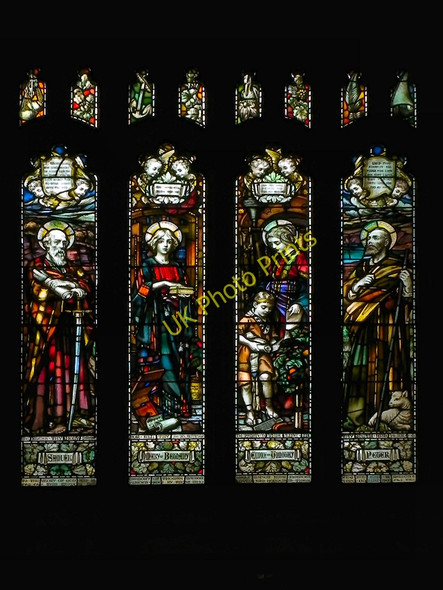Photo 6"x4" Resurrection Window, Kirkby Stephen Parish Church Kirkby Stephen c2011
