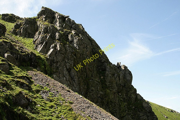 Photo 6"x4" Crags in the Hen Hole Sourhope c2011