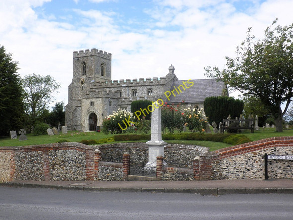 Photo 6"x4" St Swithun's Church, Great Chishill Great Chishill c2011