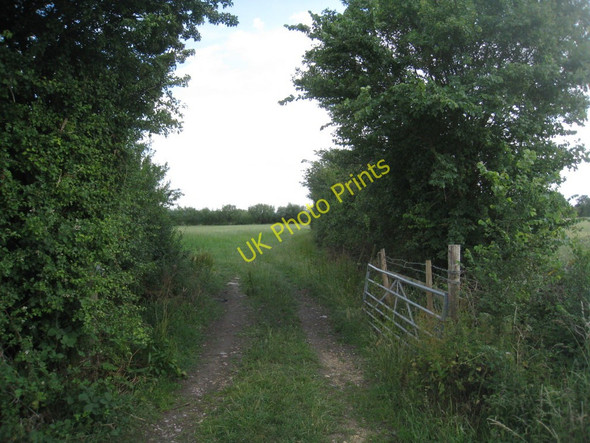 Photo 6"x4" The beginning of the path to Broad Marston Broad Marston c2011