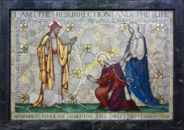 Photo 6"x4" St Gabriel, Walm Lane, Cricklewood - Mosaic Willesden c2011