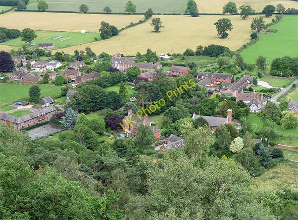 Photo 6"x4" View from The Cliff (1) Grinshill c2010