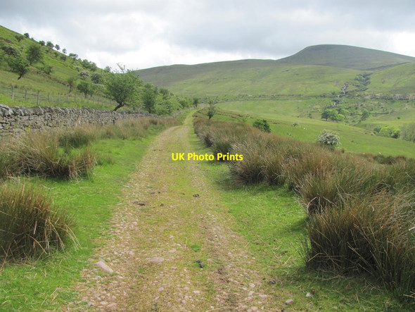 Photo 6"x4" Taff Trail looking south Y Gyrn\/SN9821 c2011