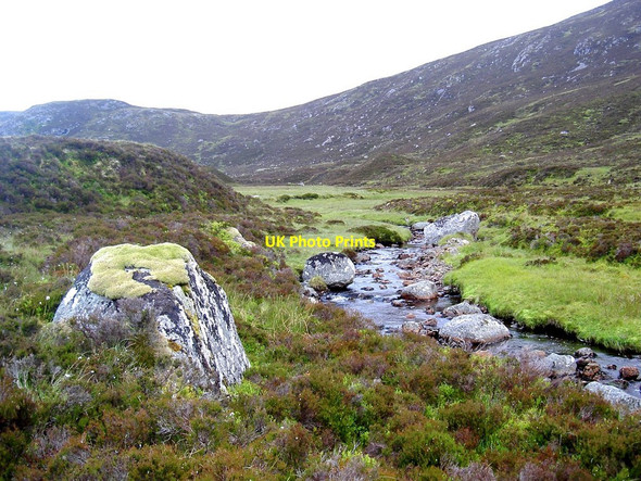 Photo 6"x4" Abhainn Beinn nan Eun Beinn nan Eun c2011