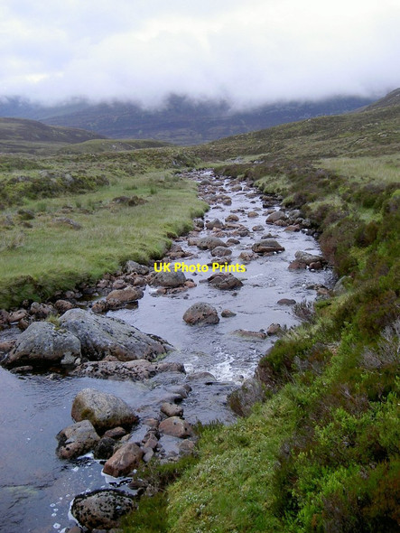 Photo 6"x4" Abhainn Beinn nan Eun Beinn nan Eun c2011