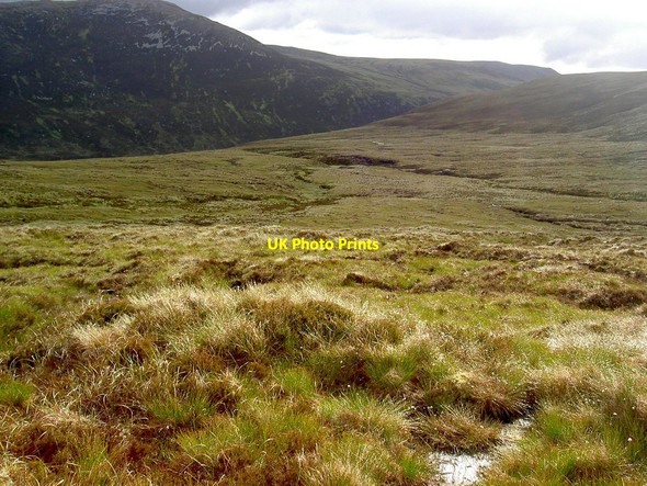 Photo 6"x4" Moorland above Abhainn Beinn nan Eun Gob a' Chairn\/NH4374 c2011