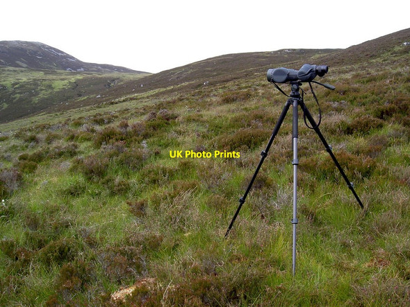 Photo 6"x4" Bird surveys near Beinn nan Eun Creag a' Ghaoirr c2011