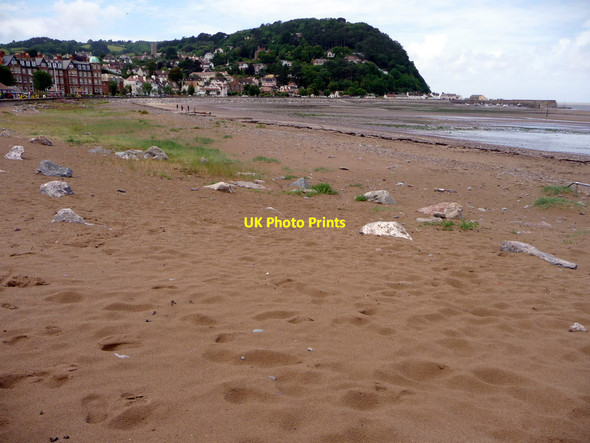 Photo 6"x4" Minehead Beach, Somerset Minehead c2011