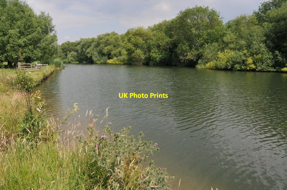 Photo 6"x4" The Thames at Runsford Hole South Stoke\/SU5983 c2011