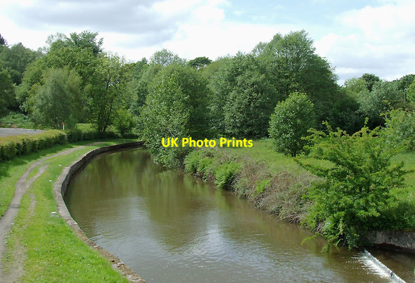 Photo 6"x4" Caldon Canal at Stockton Brook, Staffordshire Baddeley Edge c2011