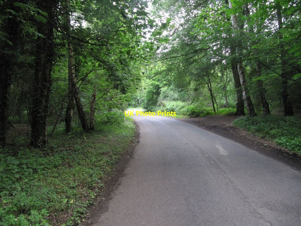 Photo 6"x4" Road to the A4130 Catslip c2011
