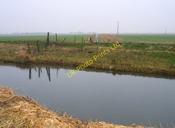 Photo 6"x4" Pinchbeck South Fen, Lincs Guthram Gowt c2006