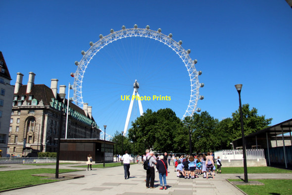 Photo 6"x4" London Eye, London SE1 Westminster c2011