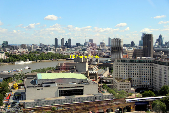 Photo 6"x4" London Skyline - looking East from the London Eye London c2011