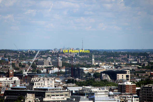 Photo 6"x4" London Skyline from the London Eye London c2011