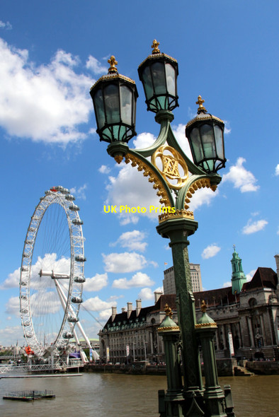 Photo 6"x4" London Eye, London SE1 Westminster c2011