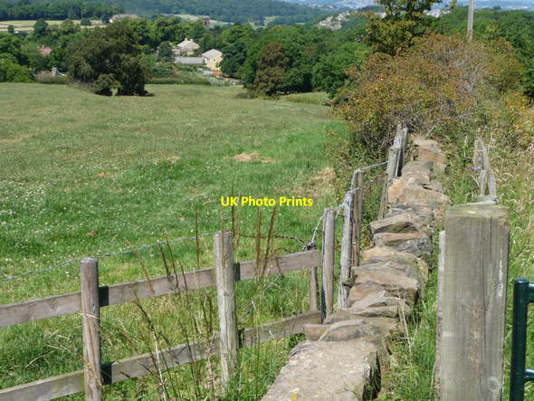 Photo 6"x4" Footpath to Kirkburton Lane Head\/SE2012 c2011