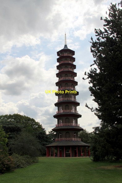 Photo 6"x4" Pagoda, Kew Gardens, London Brentford c2011