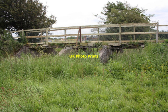 Photo 6"x4" Footbridge in Botcherby Recreation Ground Carlisle c2011