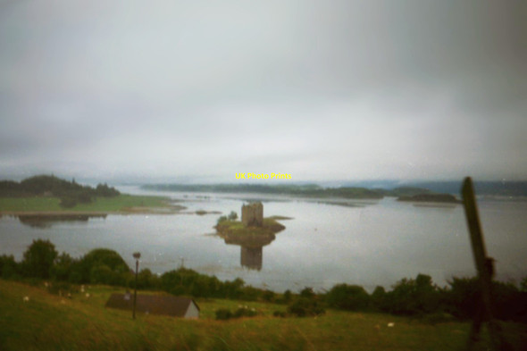 Photo 6"x4" Castle Stalker - 1987 Portnacroish c1987