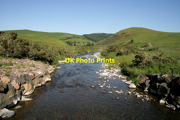 Photo 6"x4" The Bowmont Water Mowhaugh c2011