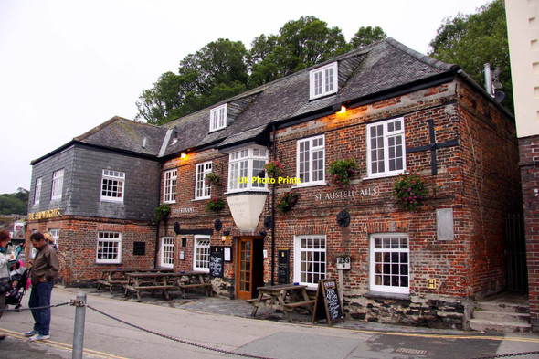 Photo 6"x4" The Shipwrights Inn on North Quay Padstow c2011