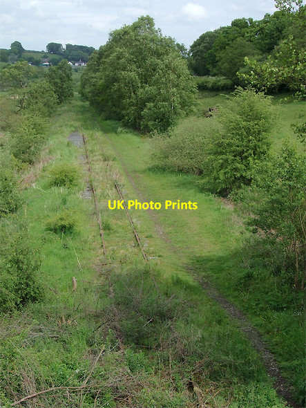 Photo 6"x4" Disused railway west of Denford, Staffordshire Denford\/SJ9553 c2011