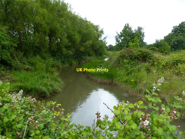 Photo 6"x4" Creekmoor, drainage channel Poole\/SZ0191 c2011
