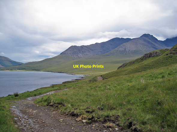 Photo 6"x4" Track towards Glen Brittle Bualintur c2011
