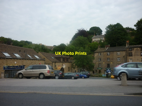Photo 6"x4" The car park at Holmfirth market Holmfirth c2011
