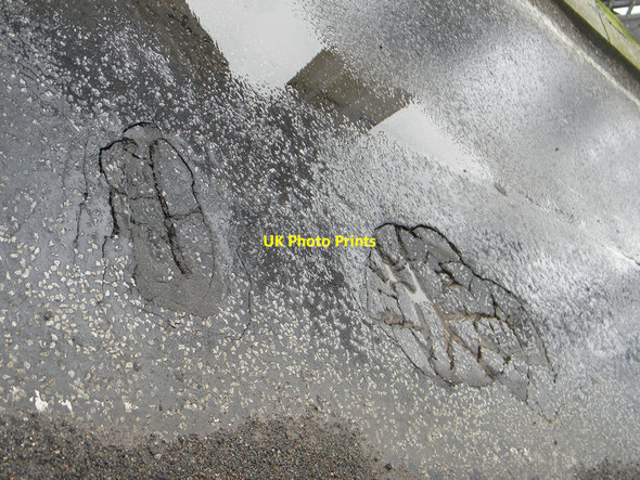 Photo 6"x4" Pot-holes on Connel Bridge Connel c2011