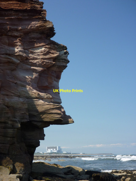 Photo 6"x4" Coastal East Lothian : Cliff Edge Near Bilsdean Creek Cove\/NT7771 c2011
