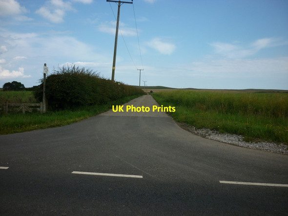 Photo 6"x4" The way to Bungalow Farm Buckton\/TA1872 c2011