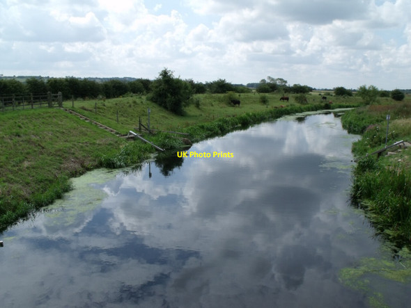 Photo 6"x4" River Witham from Hykeham bridge NORTH HYKEHAM c2011