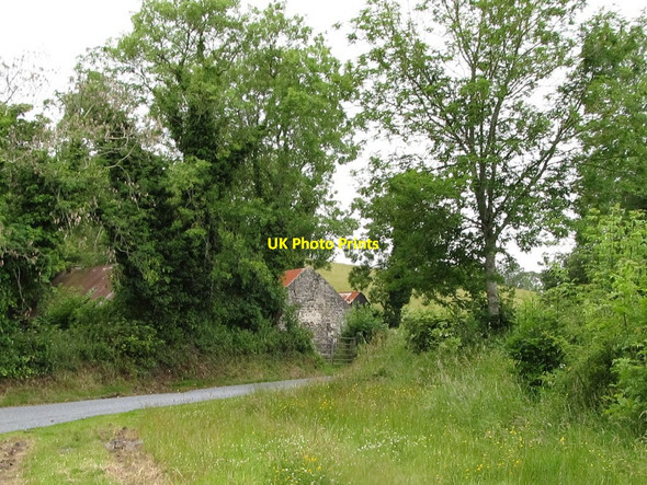 Photo 6"x4" Traditional farm buildings alongside the Annadorn Road Annadorn c2011