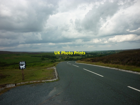 Photo 6"x4" Looking west towards Goathland Goathland c2011