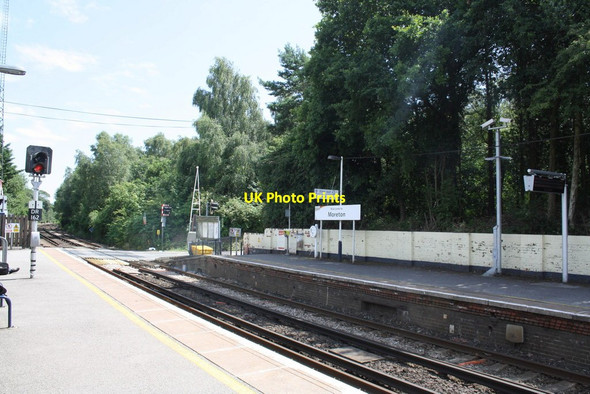 Photo 6"x4" The east end of Moreton station and level crossing Crossways\/SY7788 c2011