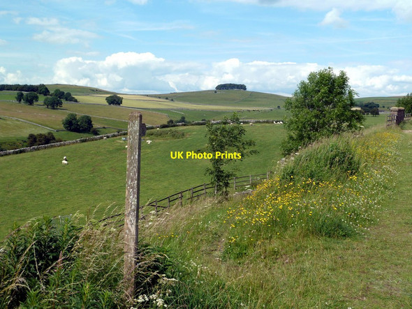 Photo 6"x4" View from the Tissington Trail Coldeaton c2011