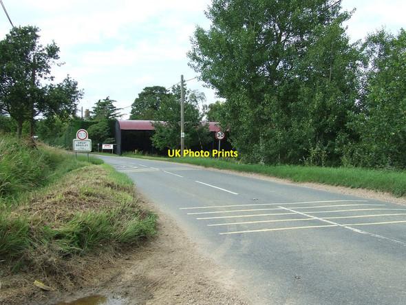 Photo 6"x4" Entering Great Bradley Little Bradley c2011