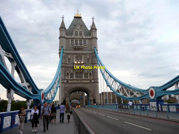 Photo 6"x4" Tower Bridge, London London c2011