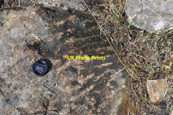 Photo 6"x4" Ancient Ripple Marks Kinloch\/NM4099 c2011