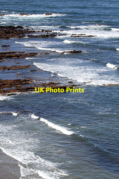Photo 6"x4" An outgoing tide at Pease Bay Cove\/NT7771 c2011