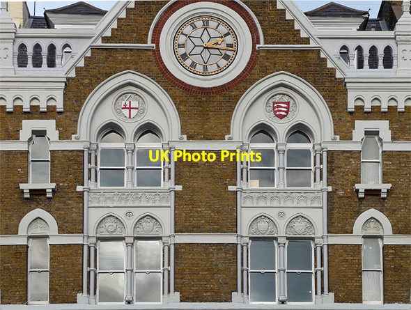 Photo 6"x4" Detail of 34 Farringdon Lane London c2010