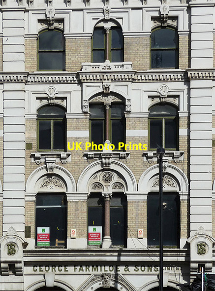 Photo 6"x4" Detail of 34-36 St John Street London c2011