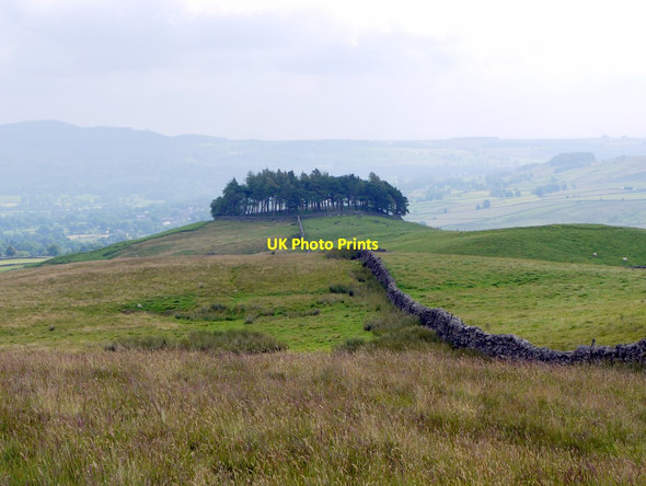 Photo 6"x4" Kirkcarrion from the west Thringarth c2011