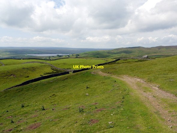 Photo 6"x4" The Pennine Way near Pin Gate Thringarth c2011