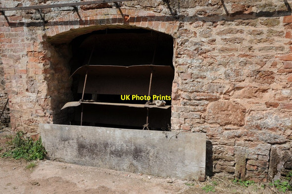 Photo 6"x4" Old millwheel, Durbridge Mill Poolhill c2011