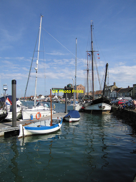 Photo 6"x4" The Quay, Wells-next-the-Sea Wells-Next-The-Sea c2011