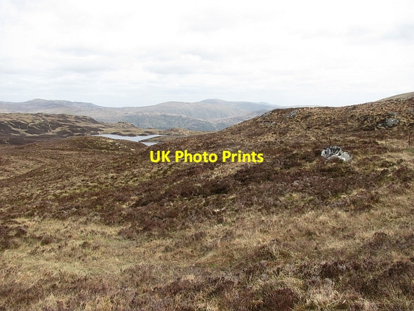Photo 6"x4" Moorland by Loch Tinker Loch Tinker c2011