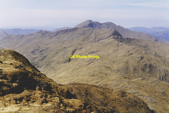 Photo 6"x4" Ladhar Bheinn seen from Luinne Bheinn Luinne Bheinn c2000
